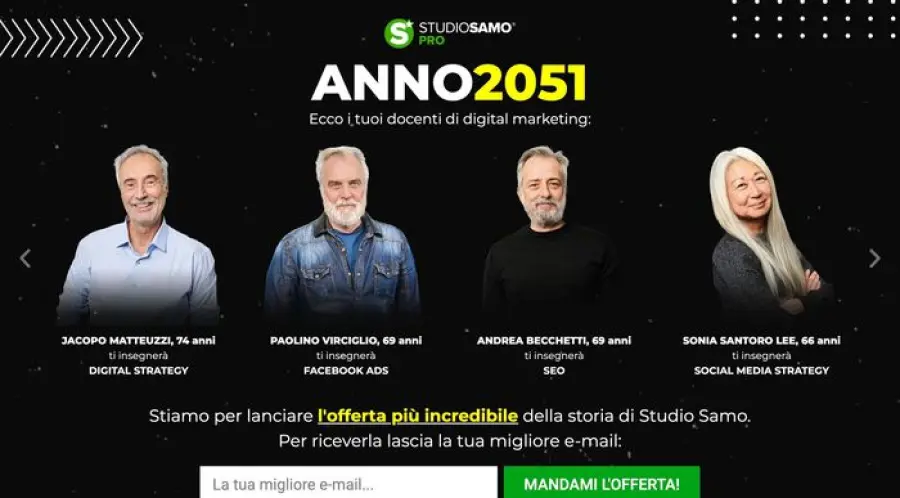 Studio Samo Pro è pronta a farti scoprire futuro del Digital Marketing con nuova offerta esclusiva