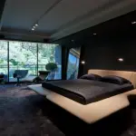 Camera da letto in stile minimal