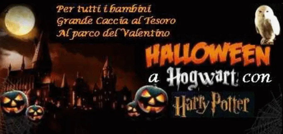 Halloween a Torino, per i bimbi torna la Caccia al Tesoro di Harry Potter al Parco del Valentino