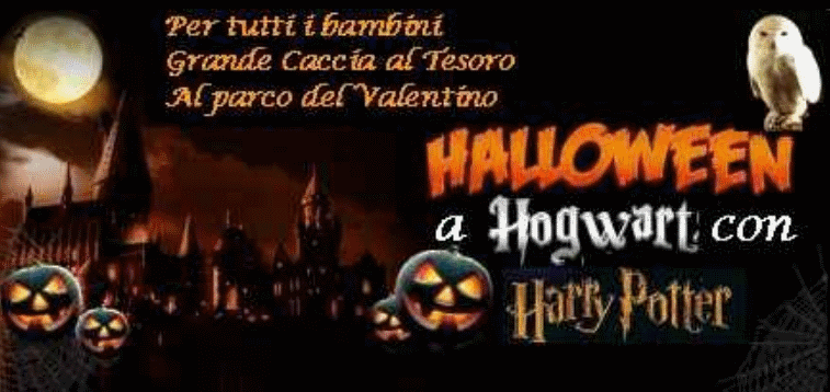 Halloween a Torino, per i bimbi torna la Caccia al Tesoro di Harry Potter al Parco del Valentino