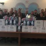 Capitaneria di porto di Marina di Carrara – 135 uova di Pasqua a sostegno della campagna “Cerco un Uovo Amico” 2017